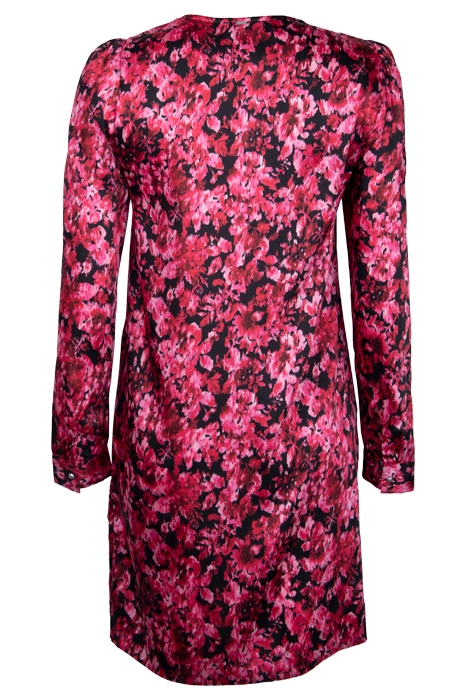 WOMEN'S ROCK PINK FLORAL PRINT DRESS 2