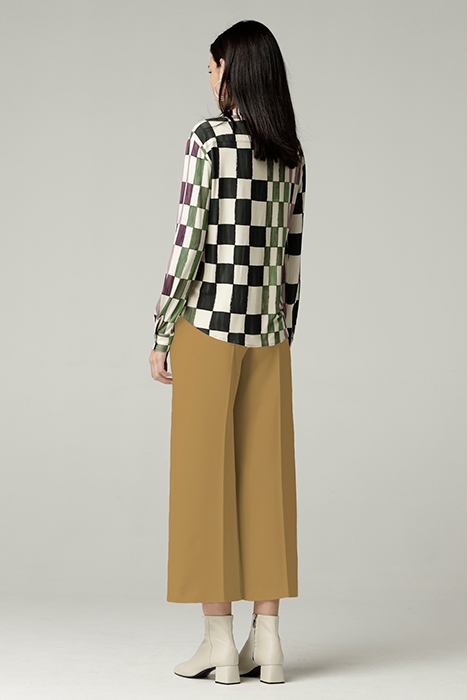 STRETCH PLAIN WEAVE SINKA TROUSERS CAMEL CAMEL 2