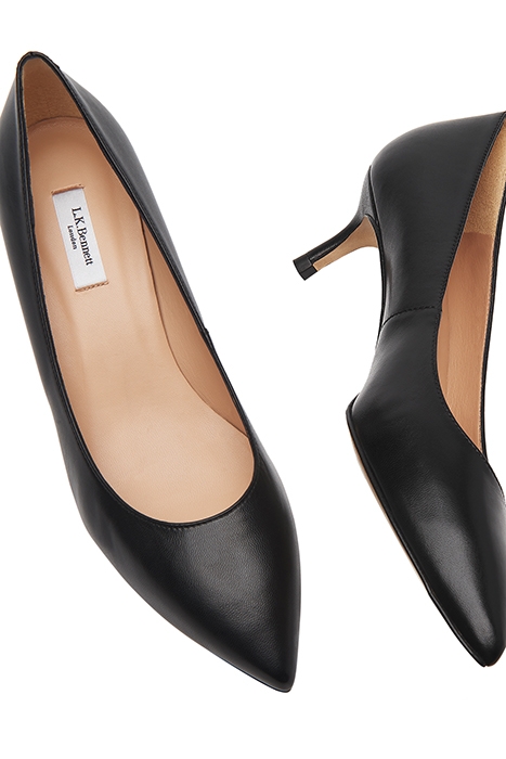 AUDREY COURT HEEL BLACK 3