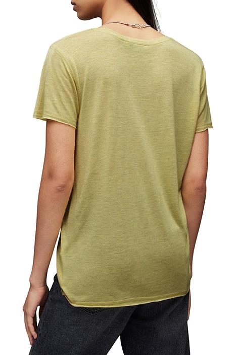 EMELYN SHIMMER TEE SUNNY LIME GREEN 2