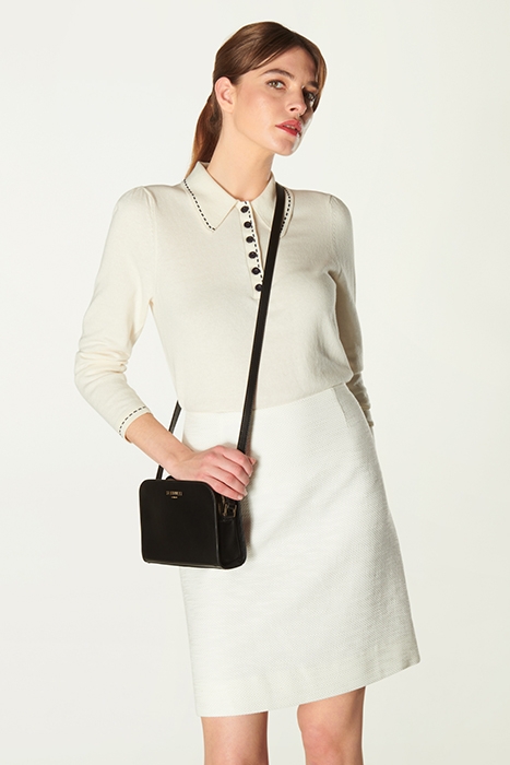 MACEY MINI SKIRT SNOW WHITE 1