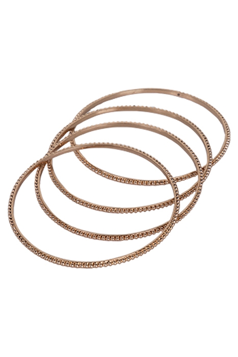 SINEAD BALL BANGLE S WARM BRASS 2