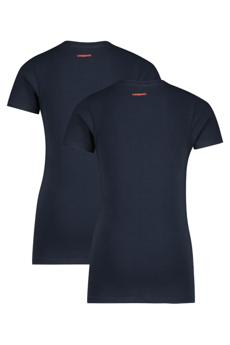T-SHIRT ROUND NECK (2-PACK) MIDNIGHT BLUE 2