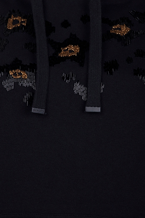 CELIA ETIE HOODY BLACK 3