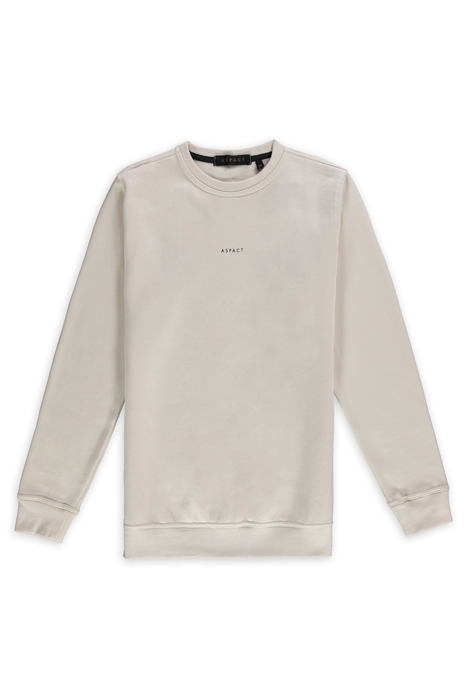 ASPACT BACK LOGO SWEATER SAND 1