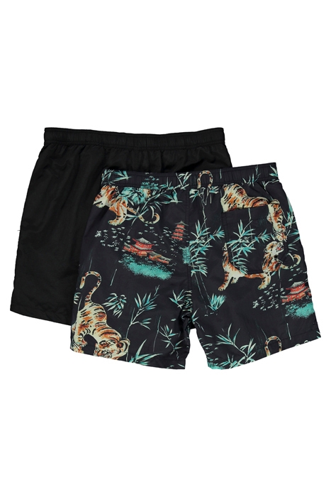 LANI SWIMSHORT 2 PAC JET BLK/JET BLK 2