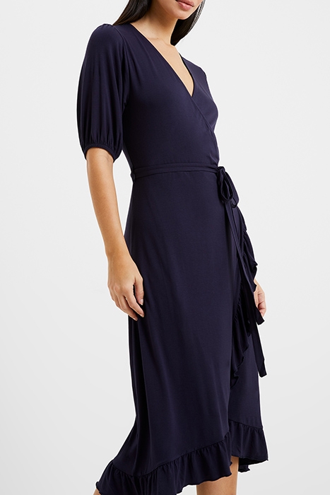 WRAP FRILL M DARK NAVY 3