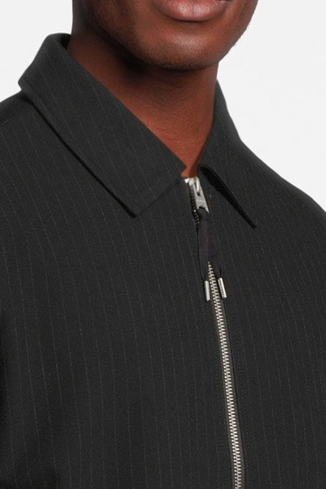 BARROW JACKET BLK/CHLK PINSTRIPE 4