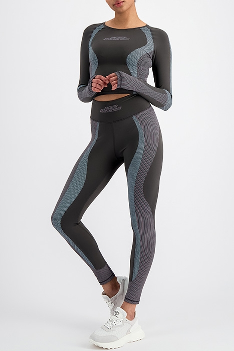 MATRIX LONGSLEEVE TOP CHARCOAL 5