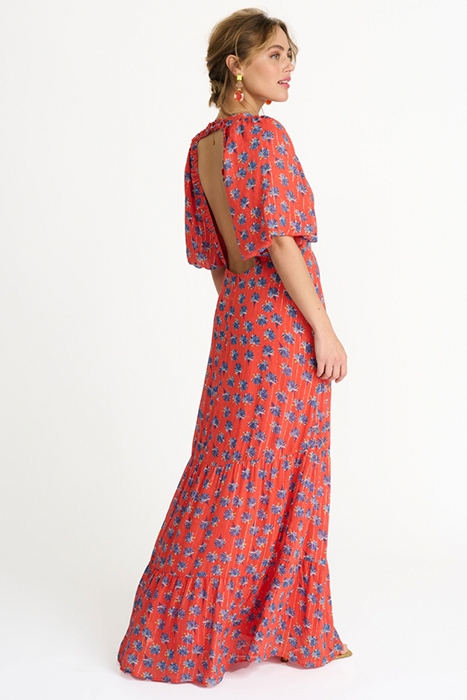 DRESS - FLOWER POPPY RED 5