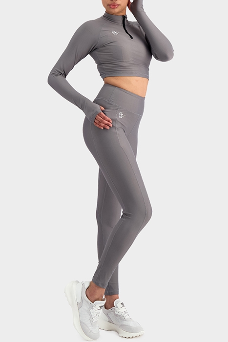 CONVERT ZIPPED LONGSLEEVE GREY 2