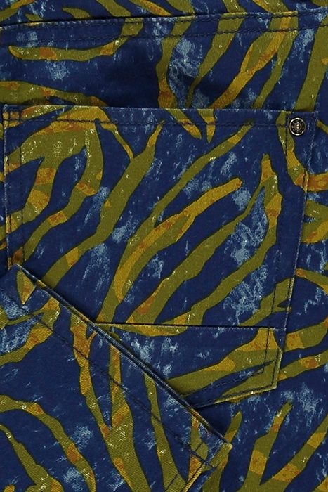 SKINNY PRINT JEANS AVOCADO 3