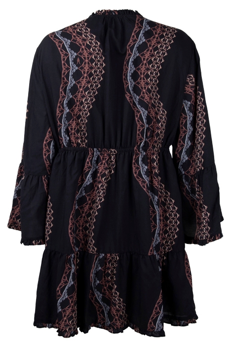 ADELLA LETICIA DRESS BLACK MULTI 2