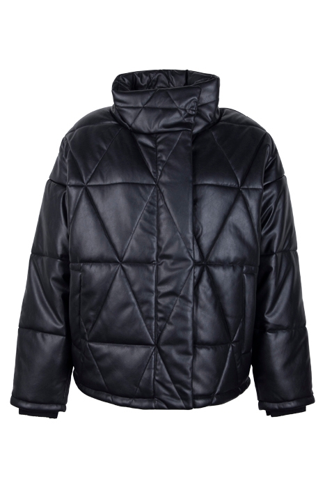 BON FAUX PUFFER BLACK 1