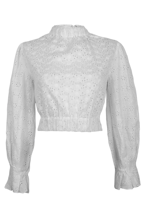LUNA BRODERIE TOP CHALK WHITE 1