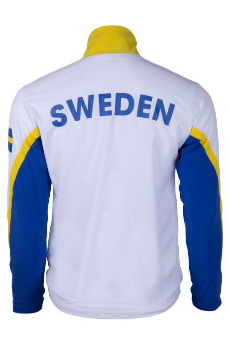 SWEDEN WARM UP JACKET WHITE ROYAL 2