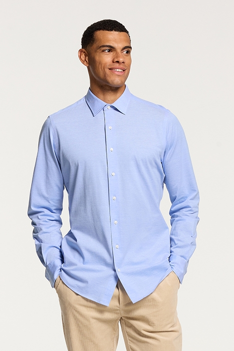 PIQUE SHIRT PABLO FROST BLUE 1