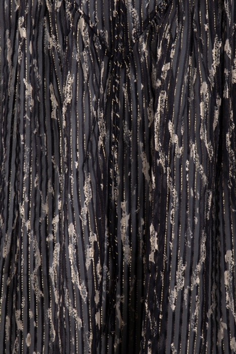 ARTYA BLOUSE IN BLACK/BEIGE 3