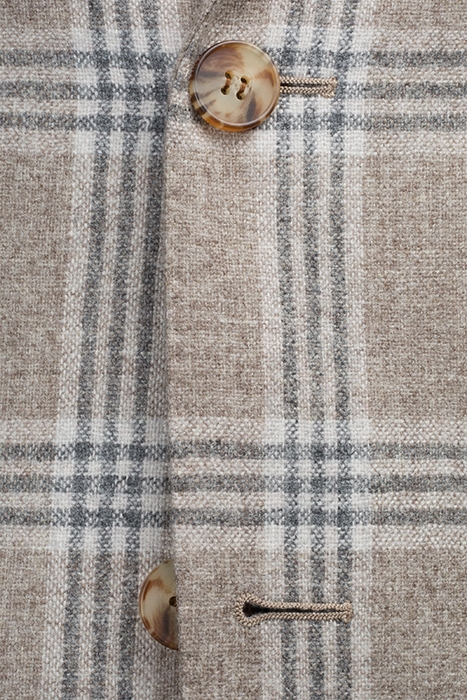 SUIT-BROWN-CHECK BROWN 2