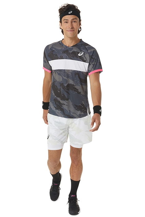 MEN MATCH GRAPHIC SS TOP CARRIER GREY 3