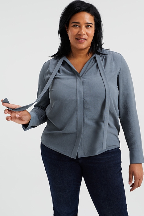 BLOUSE GREYISH GREEN 1