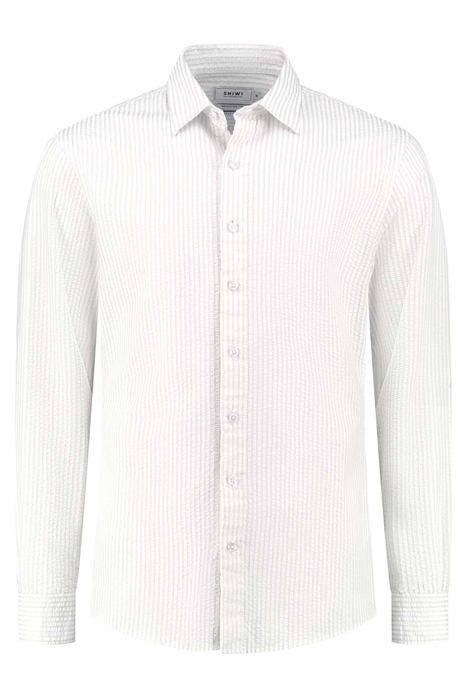 SHAWN SEERSUCKER SHIRT SEA FOAM GREEN 5