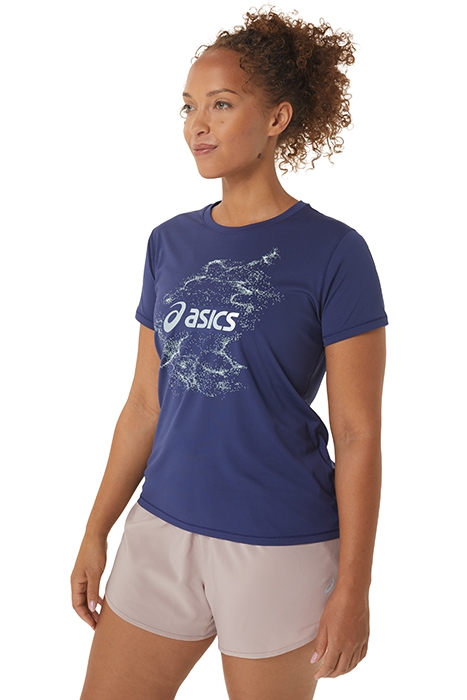 NAGINO GRAPHIC RUN SS TOP INDIGO BLUE 4