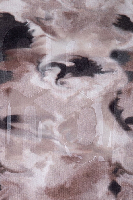 WOMAN SWEATER ALLOVER PRINT A-AFW814W22 PASTELPARCHMENT 11 0 3