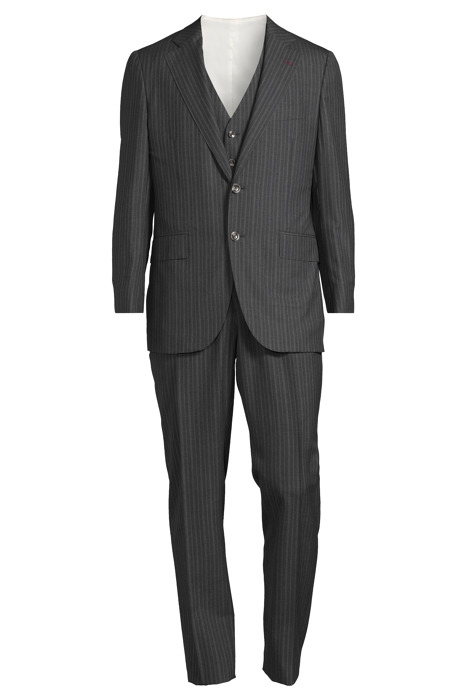 SUIT GREY STRIPE 1