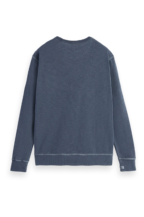 GARMENT-DYED STRUCTURED SWEATSHIRT NIGHT 2