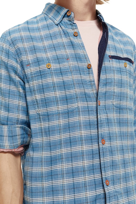 REGULAR-FIT BONDED SHIRT WITH SLEEVE ROLL-UP COMBO B 6