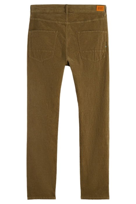RALSTON - FINE CORDUROY 5-POCKET PANTS KHAKI 2