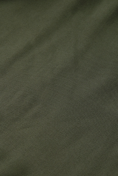 EASY FIT LONG SLEEVE DRESS WITH SMOCK DETAILS ARMY 3