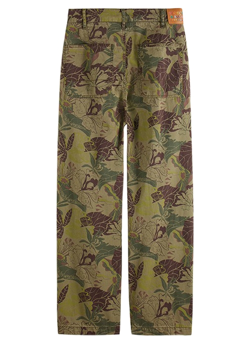 THE PIP - ALLOVER PRINTED HERRINGBONE TWILL BOYFRIEND CHINO 2