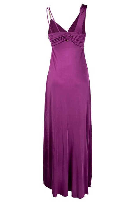 EMILIA LONG DRESS VIOLET FLOWER 4