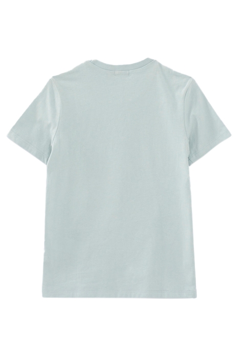 BOYS’ AQUA GREEN CAMOUFLAGE LION IMAGE T-SHIRT 2