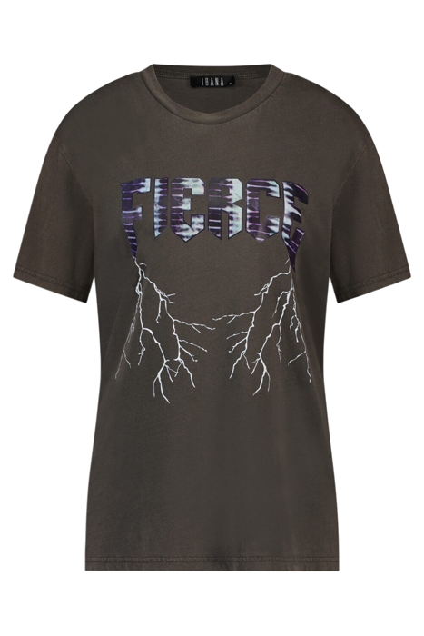 TEE FIERCE VINTAGE BLACK WITH AUBERGINE 3