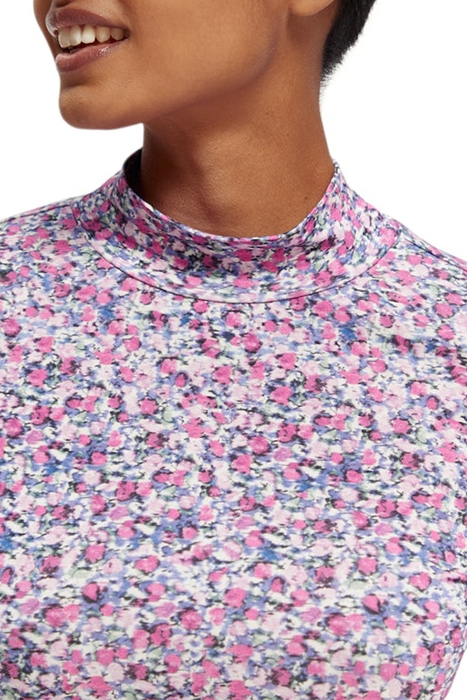 ALL-OVER PRINT SLIM-FIT LONG SLEEVE T-SHIRT ROSARIA PURPLE 6