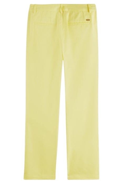 ABOTT - MID RISE TAPERED ORGANIC COTTON CHINO POPCORN 2