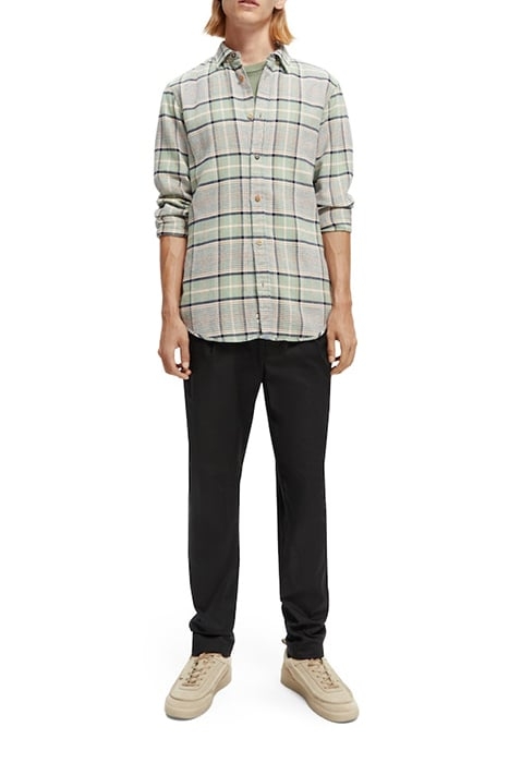 REGULAR-FIT CHECKED FLANNEL SHIRT COMBO B 5