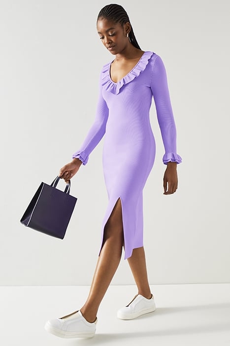 GRACE MIDI DRESS VIOLET 5