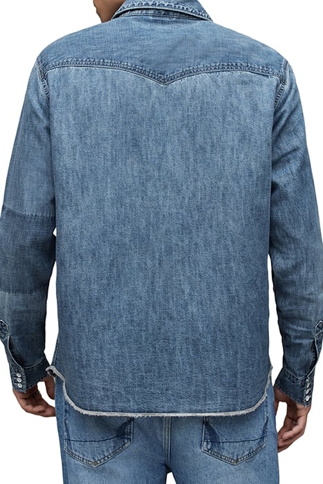 SOLAR SHIRT WASHED INDIGO 2