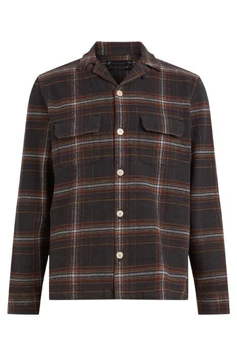 ISONDE LS SHIRT WASHED BLACK 4