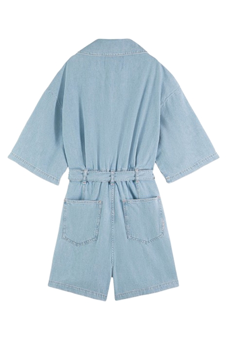 WORKED OUT DENIM JUMPSUIT - FREE THINKER 2