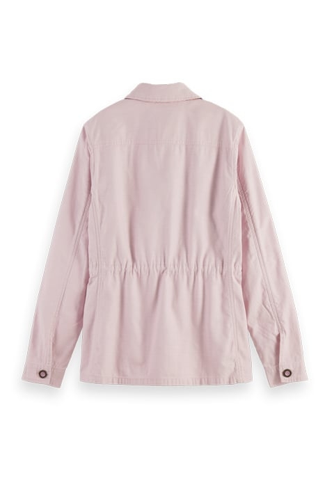 WORKWEAR JACKET IN ORGANIC COTTON LAVENDER 2