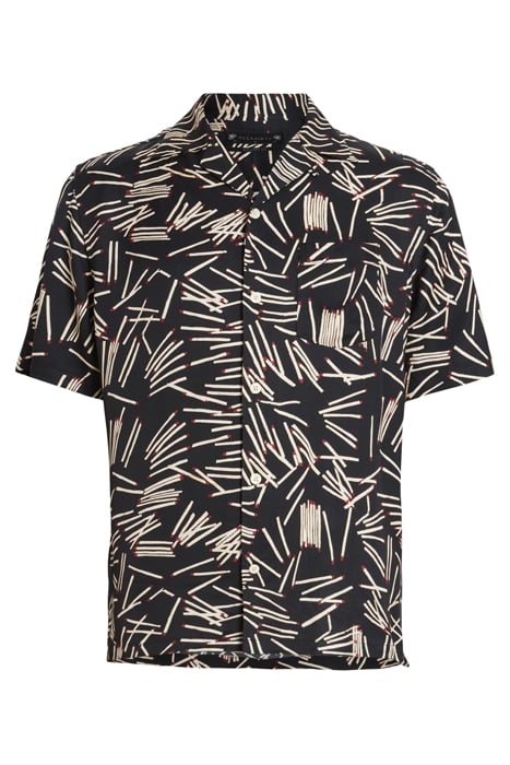 MATCHSTICK SS SHIRT JET BLACK 4