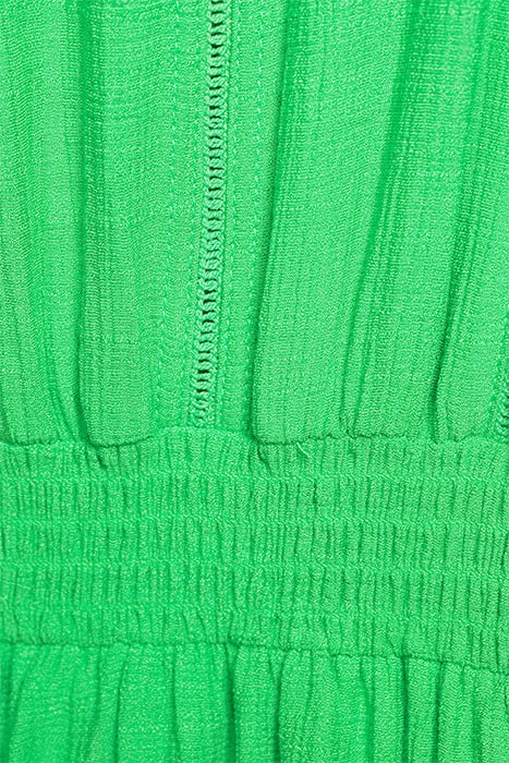 EASY FITTED SMOCKED MINI DRESS BRIGHT PARAKEET 5