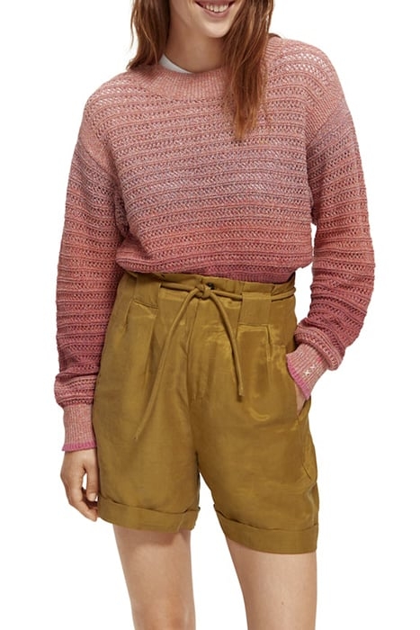 DEGRADE MULTI-COLOR PULLOVER PINK PUNCH MELANGE 3