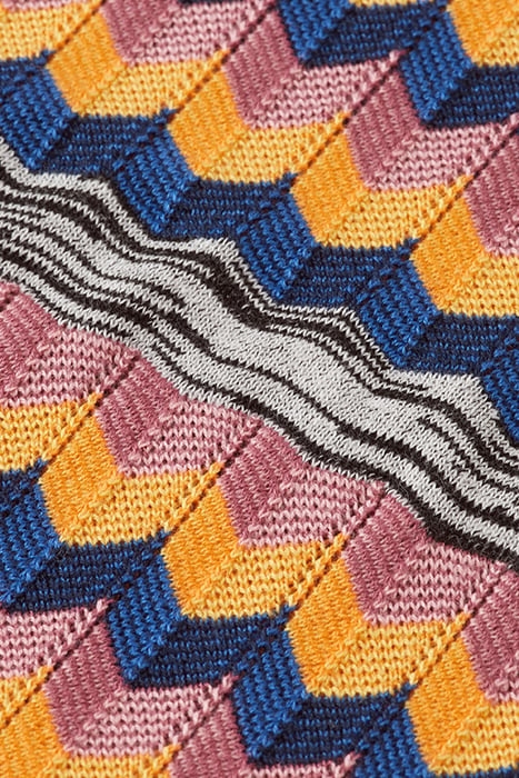 BORN TO LOVE KNITTED DRESS MULTI STRIPE 3