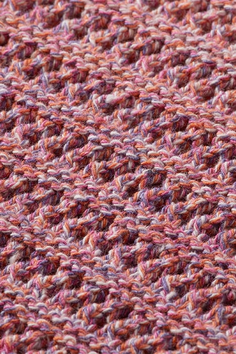 DEGRADE MULTI-COLOR PULLOVER PINK PUNCH MELANGE 7